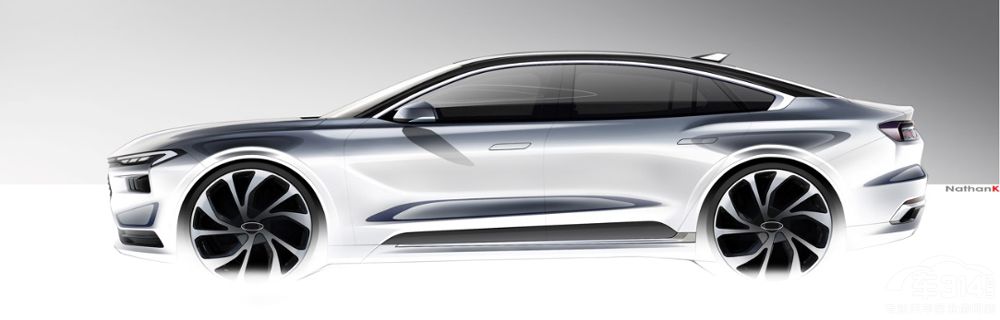 新一代福特蒙迪歐亮相 新一代福特蒙迪歐亮相 全新演繹“勢(shì)能美學(xué)”