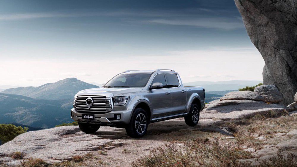 大型高性能豪華皮卡山海炮廣州車展上市 大型高性能豪華皮卡山海炮廣州車展上市