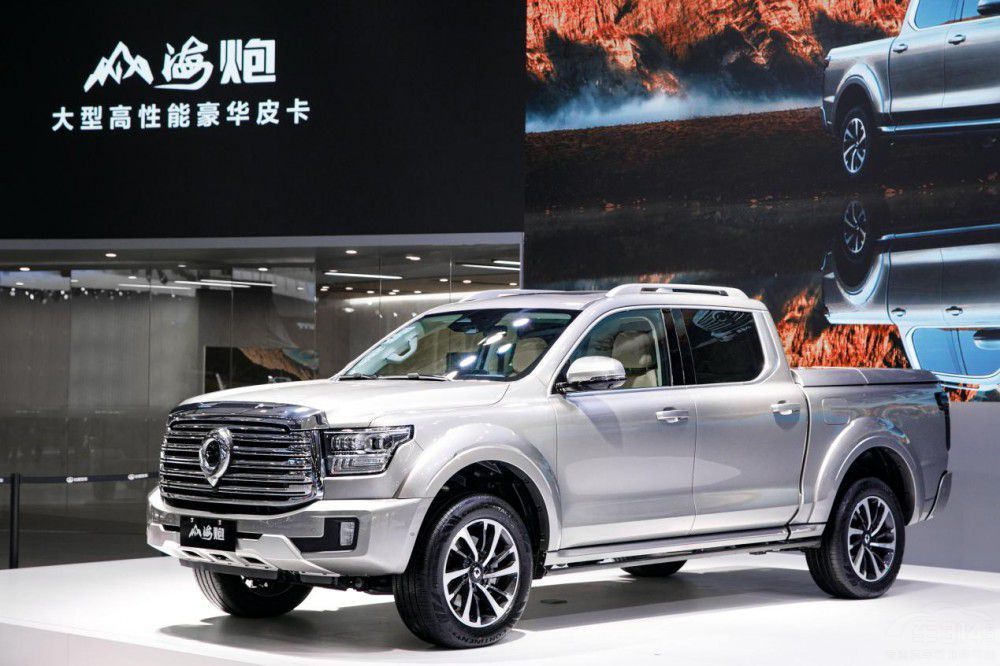 大型高性能豪華皮卡山海炮廣州車展上市 大型高性能豪華皮卡山海炮廣州車展上市