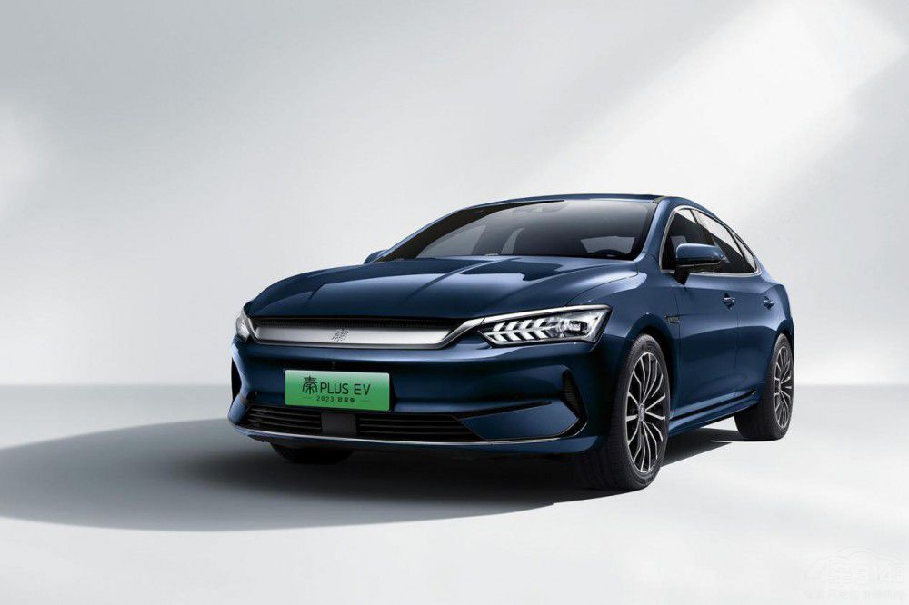 比亞迪秦PLUS EV 2023冠軍版山城煥新上市 比亞迪秦PLUS EV 2023冠軍版山城煥新上市