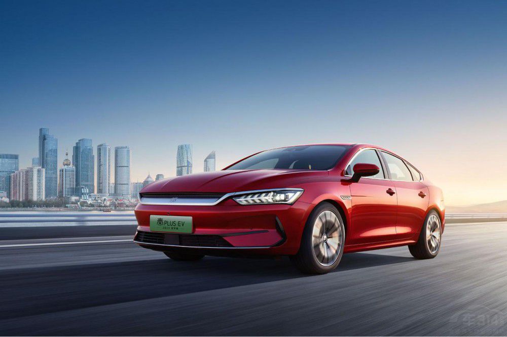 比亞迪秦PLUS EV 2023冠軍版山城煥新上市 比亞迪秦PLUS EV 2023冠軍版山城煥新上市