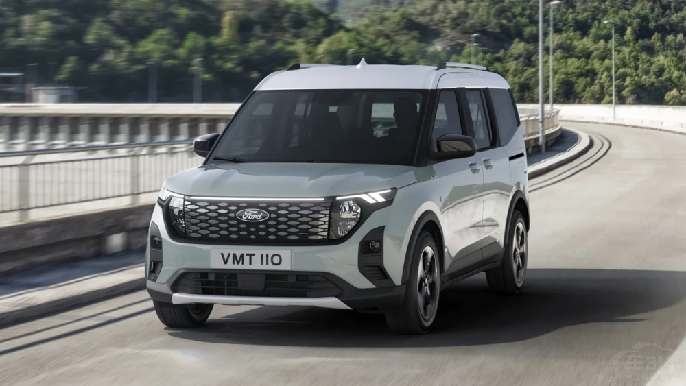 福特公布全新E-Transit Courier面包版車型 福特公布全新E-Transit Courier面包版車型