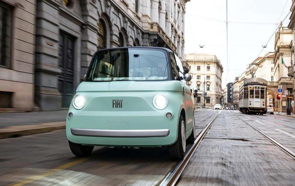 菲亞特Topolino EV主打就是一個軟萌好玩 菲亞特Topolino EV主打就是一個軟萌好玩