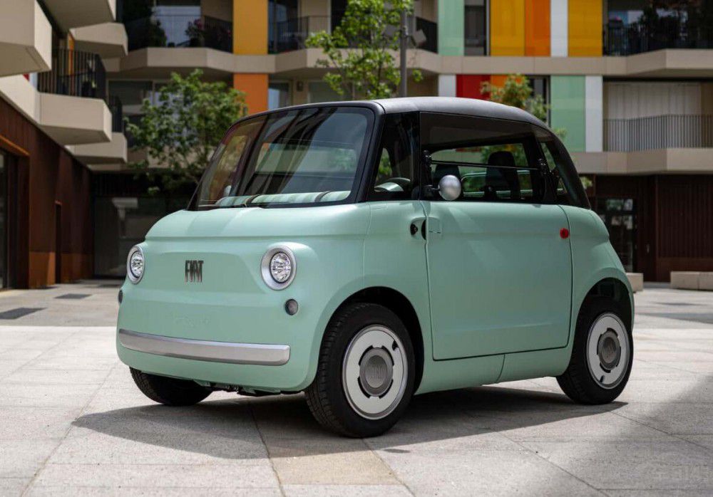 菲亞特Topolino EV主打就是一個軟萌好玩 菲亞特Topolino EV主打就是一個軟萌好玩