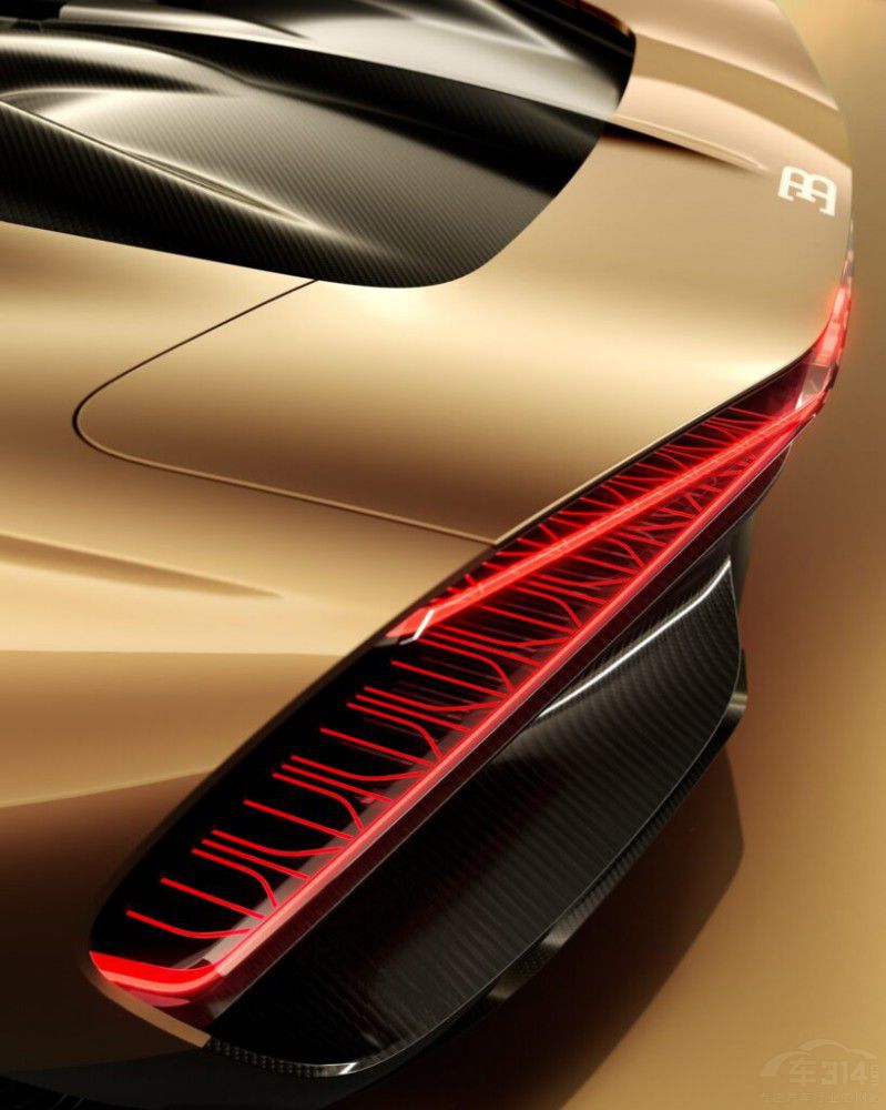 布加迪W16 Mistral金色特別版定妝照官宣 布加迪W16 Mistral金色特別版定妝照官宣