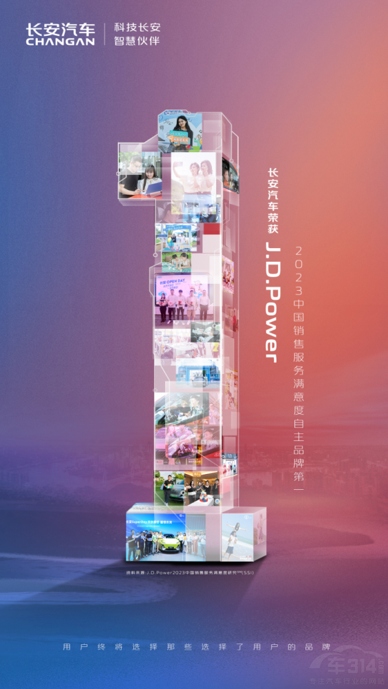 長(zhǎng)安獲2023自主品牌銷(xiāo)售服務(wù)滿意度第一 長(zhǎng)安獲2023自主品牌銷(xiāo)售服務(wù)滿意度第一