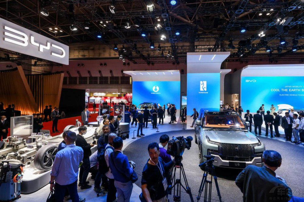 比亞迪亮相2023東京車展 國際化進程提速 比亞迪亮相2023東京車展 國際化進程提速