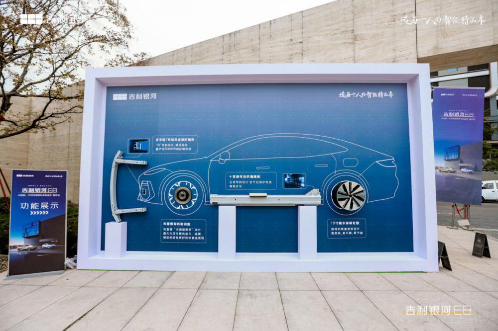 吉利銀河E8亮相重慶 新一代純電旗艦登場 吉利銀河E8亮相重慶 新一代純電旗艦登場