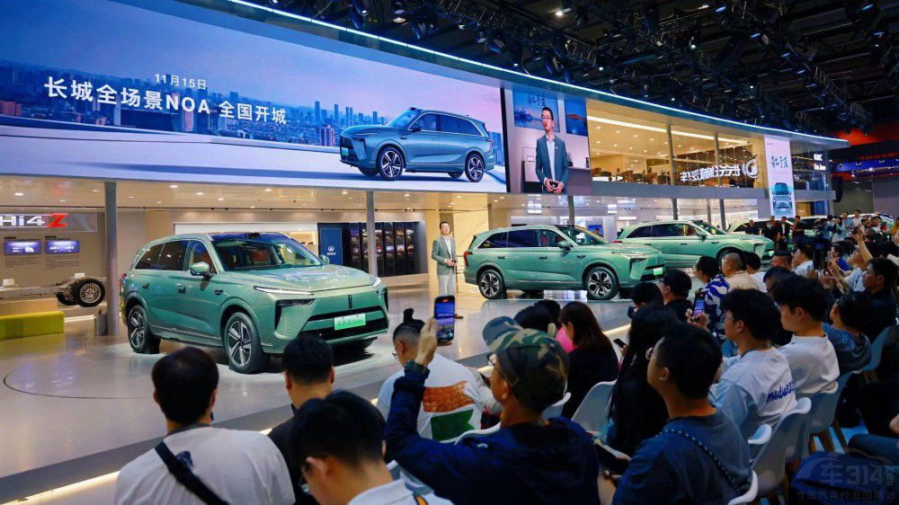 全場景NOA全國開城 長城汽車攜全新藍山閃耀廣州車展 全場景NOA全國開城 長城汽車攜全新藍山閃耀廣州車展