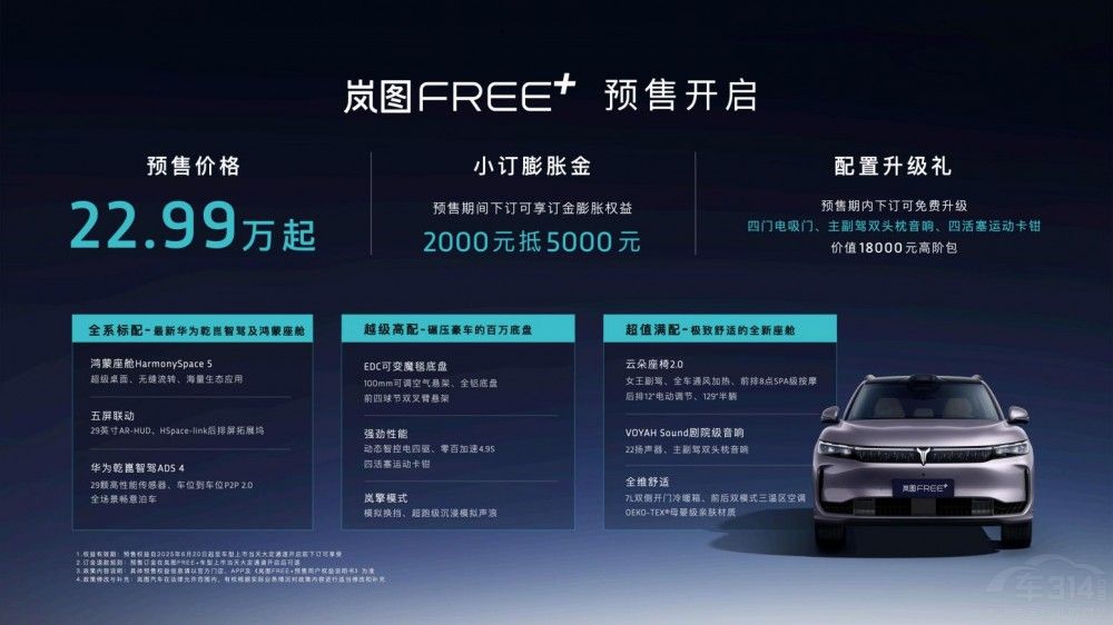 ߶SUVЈ׃DFREE+ 22.99f