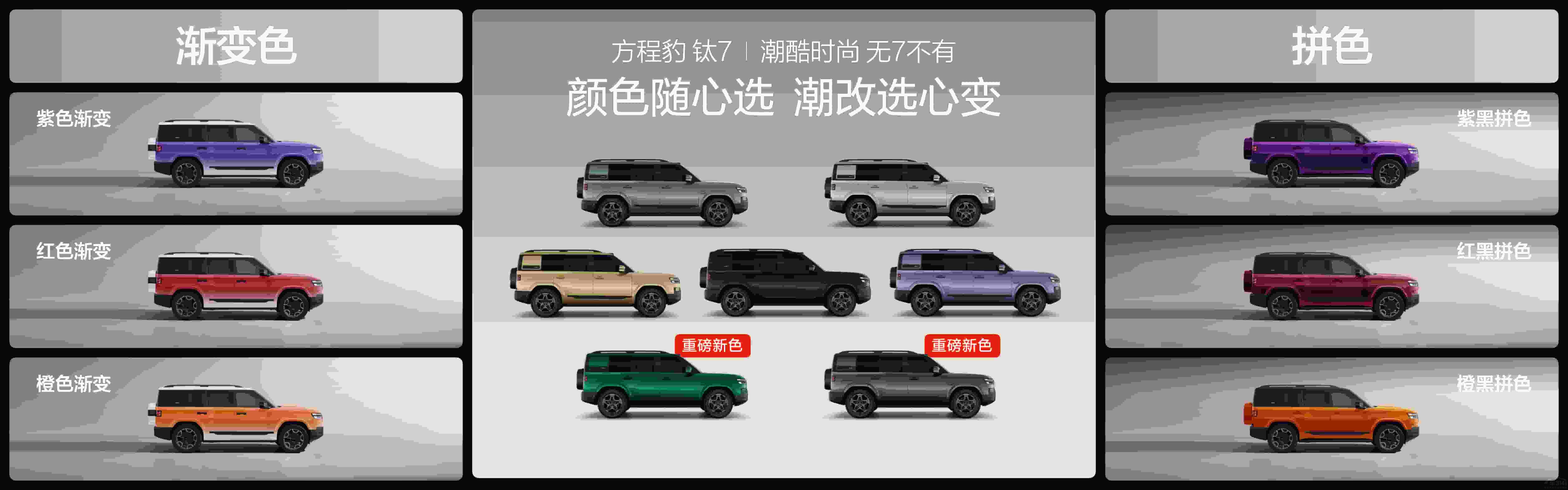 比亞迪“大五座天花板”方程豹鈦7火爆上市 比亞迪“大五座天花板”方程豹鈦7火爆上市